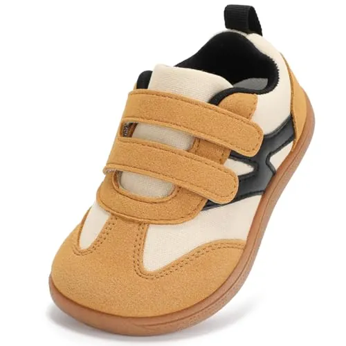 STQ KIDS Calzado Respetuoso Bebe Barefoot Niños Zapatillas Marrón 26 Ancho