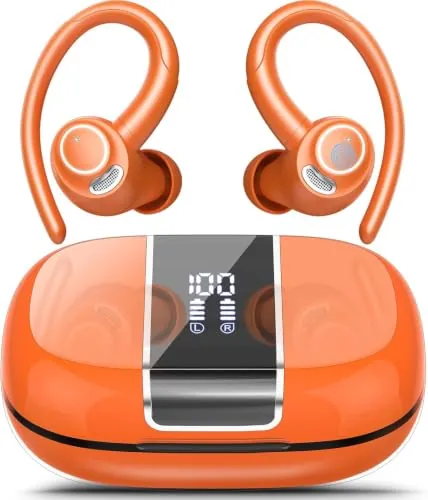 Csasan Auriculares inalámbricos Deportivos, Cascos Sonido Premium