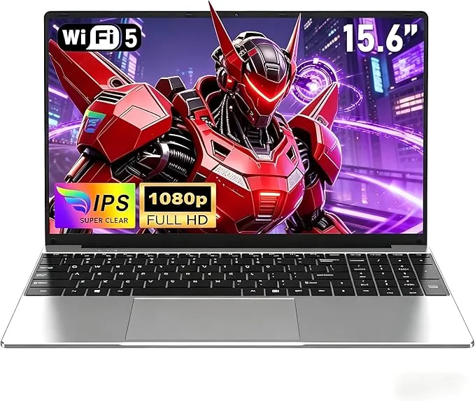 Ordenador portátil Gaming 15,6 Pulgadas, 16 GB RAM, 1 TB SSD, procesador i7 7600U (2,8 a 3,9 GHz), pc portátil para Gamers 2026, Teclado Completo retroiluminado, FHD 1920x1080p