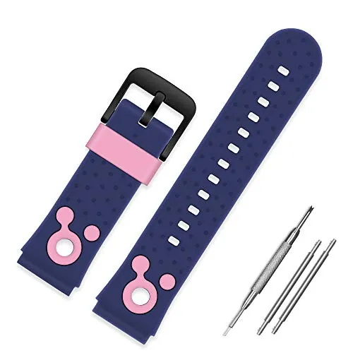 Coholl Kids Smart Watch Bandas de repuesto para de 20mm,compatible con PTHTECHUS CPROGRACE INIUPO YENISEY Silicona Correa de reloj,regalo para niñas y estudiantes