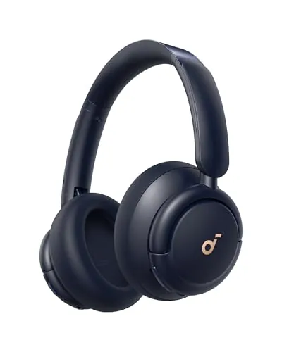 Soundcore de Anker Q30 Cascos Inalámbricos Bluetooth Cancelación de Ruido Activa Híbrida con Varios Modos, Sonido Hi-Res, EQ personalizado vía App, 50H Reproducción, Ajuste Cómodo, Conexión Multipunto