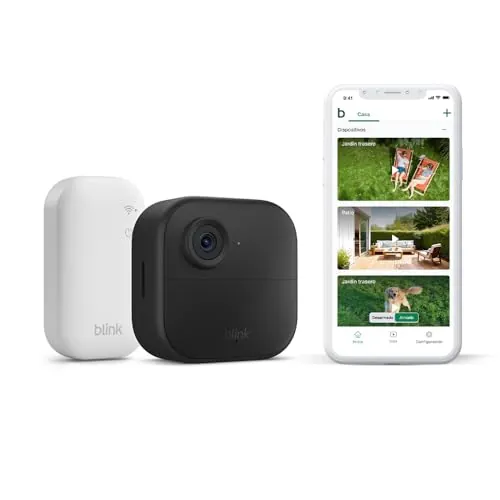 Blink Outdoor 4 | cámara de seguridad inteligente HD sin cables, 2 años de autonomía, detección de movimiento optimizada | sistema de 1 cámara con Sync Module Core incluido