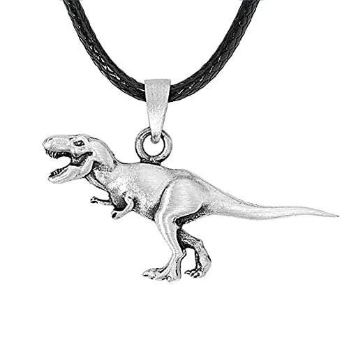 ShiQiao Spl Regalos de cumpleaños para niños, collar con colgante de dinosaurio para niños, regalos novedosos para hijo, nieto, mejor amigo, regalos de cumpleaños para hombres