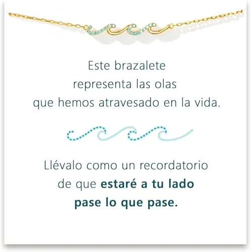 SOFIA FERRER Regalos Amigas Originales, Pulsera Mujer Plata, Regalo Mujer Cumpleaños, Pulseras de Plata, Regalos Para Amigas, Hermana, Pareja, Aniversario, Amistad (RECORDATORIO)