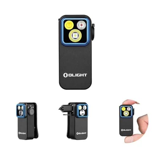 OLIGHT Oclip Pro Mini Linterna de Clip EDC Recargable 500LM 120M