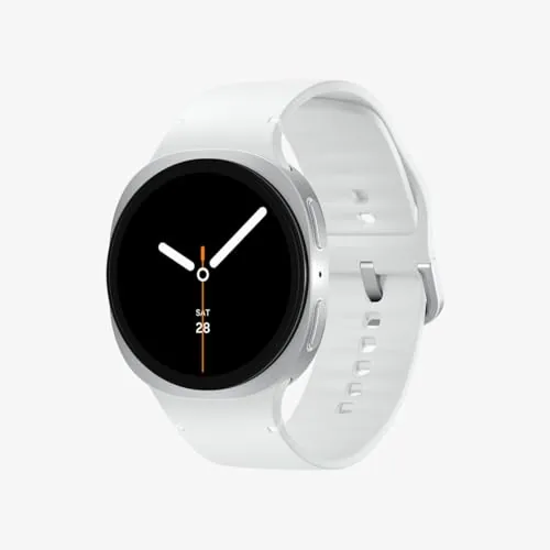 Samsung Galaxy Watch8, 40 mm, LTE, Galaxy AI, Smartwatch, Procesador 3 NM, Asistente de Salud y Sueño, Seguimiento Deportivo, Garantía 3 Años + 1 año Extra, Plata (Versión Española)