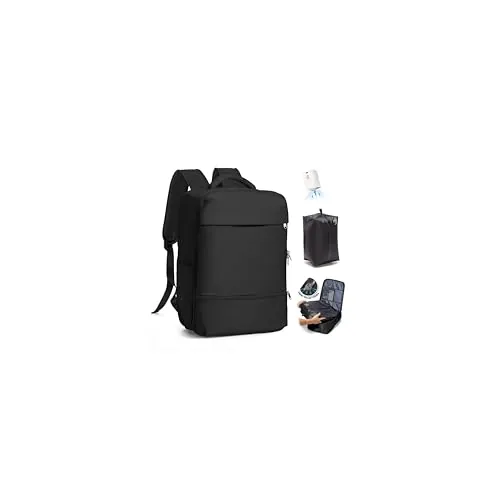 SZLX Mochila De Vacío Equipaje De Mano Mujeres, Mochila Airbag Con Sistema De Vacío Para Viajes, Ryanair Mochila De Viaje Tamaño Cabina Con Bomba Impermeable Maleta De Vacío Para Hombres