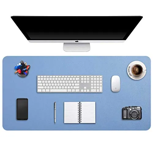 DOBAOJIA Alfombrilla Teclado y Raton, Alfombrilla de Escritorio 90 x 43cm