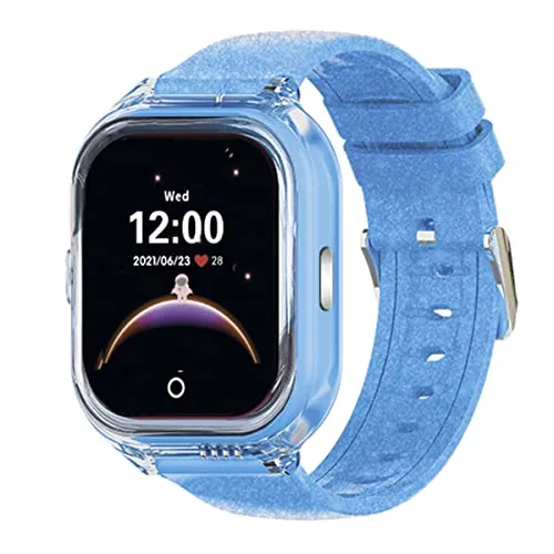 SaveFamily Enjoy | Reloj Inteligente Niño con Localizador GPS, Juegos Divertidos, Cámara, Vídeo, Llamadas, Música, Podómetro, SOS | SIM Incluida - Color Azul