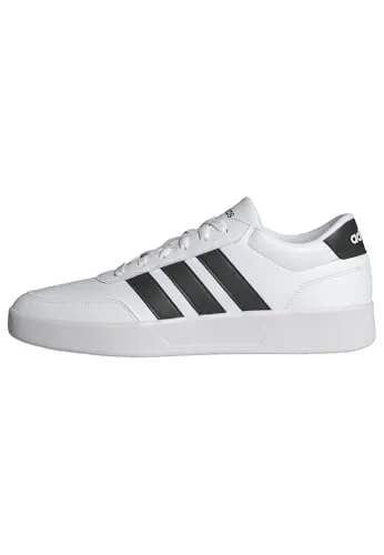 adidas Hombre BREAKNET 3.0 Shoes, Cloud White/Core Black/Cloud White, 42 EU
