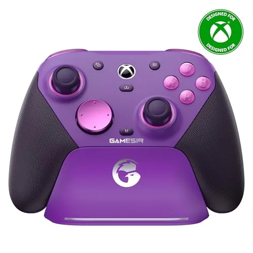 GameSir G7 Pro Mando Xbox Cable/PC Inalámbrico, TMR, 1000Hz, Morado