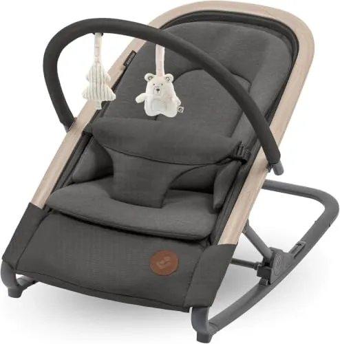 Maxi-Cosi Kori Hamaca Bébé 2 en 1, Arco de Juegos, 0-15 kg, Beyond Graphite