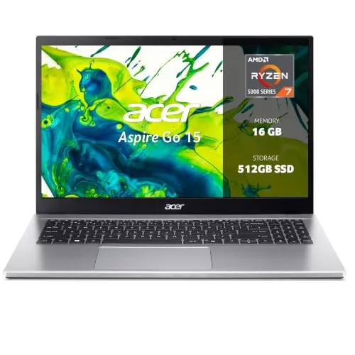 Acer Aspire Go 15, Portátil 15.6" FullHD, Ryzen 7, 16GB RAM, 512GB SSD