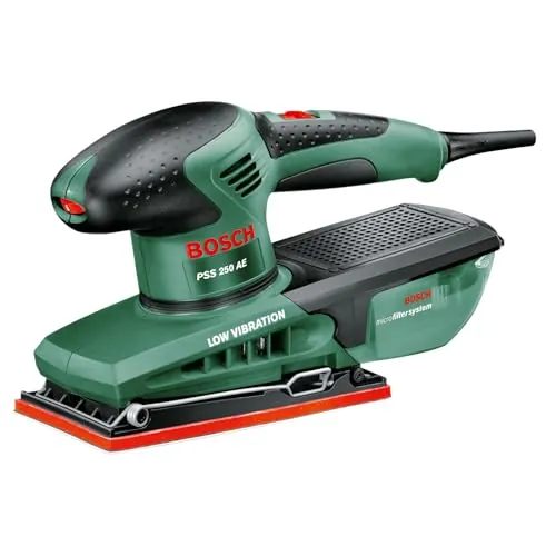 Bosch lijadora PSS 250 AE (250 W, en maletín de transporte)