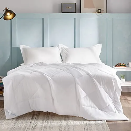 WAVVE Edredón Relleno Nórdico 220x240 cm para Cama 135/150, Edredón de Fibra 150gr/m², Ligero, Suave, Transpirable para Primavera y Verano (240x220 cm)