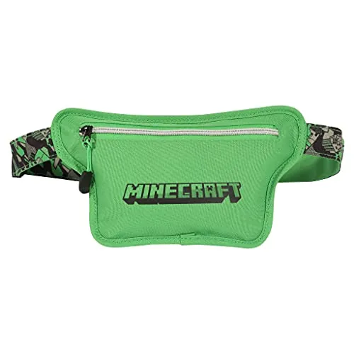 Minecraft Camo Creeper Boys Bum Bag | Official Merchandise