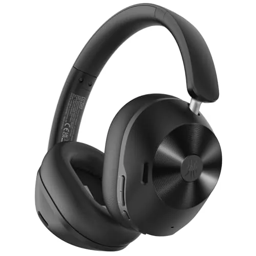 OneOdio Focus A5 Auriculares Inalámbricos Bluetooth 75H, Cancelación de Ruido Activa Híbrida, LDAC Hi-Res Wireless Audio, Bluetooth 5.4, Llamadas Claras, Carga Rápida para Viajes, Hogar y Oficina