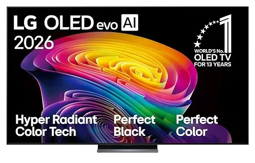 LG OLED83C64LA - Smart TV OLED EVO AI 83" 4K Sin Reflejos 98.9%, 2026