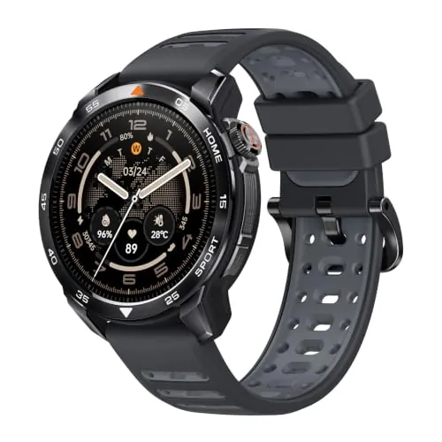 Mibro GS Pro 2 Smartwatch Hombre Correr, GPS, Batería de 20 Días, Dark Gray