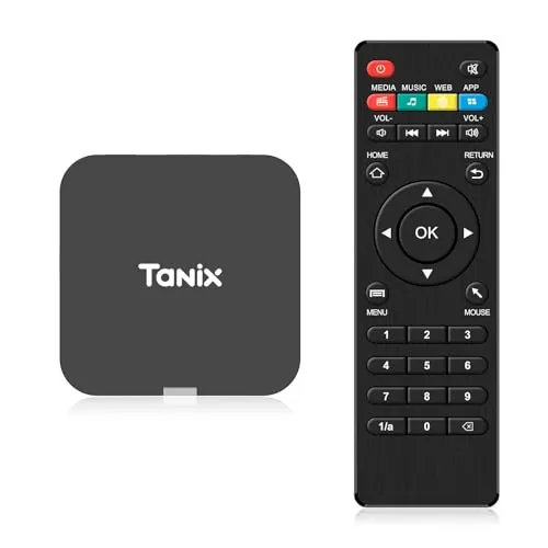 Android TV Box 10.0, 2GB RAM 16GB ROM Android Box, Super Mini TV Box Android Allwinner H313 Quad-Core Arm Cortex A53,Soporte USB y WiFi Compacto 4k HD Box TV Android