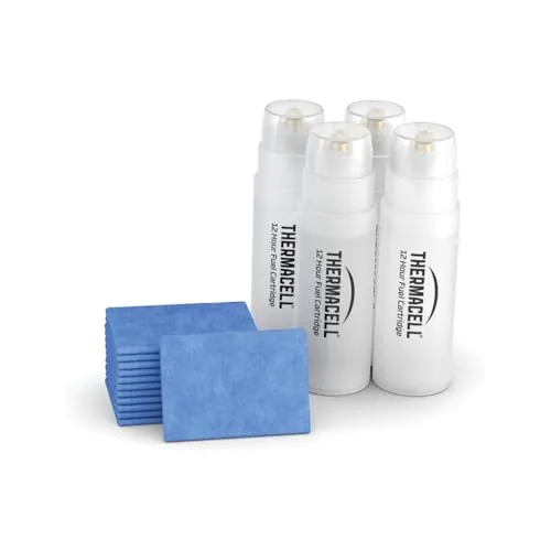 Thermacell Recambio Antimosquitos – Protección 20 m², 48 Horas