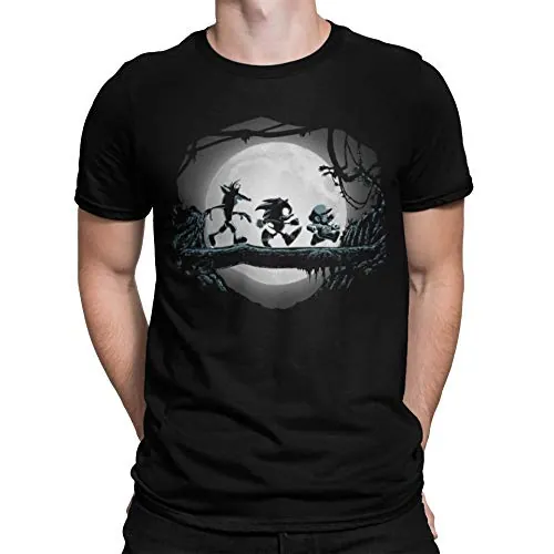 Camisetas La Colmena 4572-Gaming Matata (ddjvigo) (L, Negro)