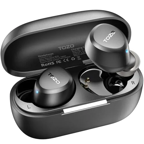 TOZO A1 Auriculares Inalámbricos Bluetooth, Ideales para oídos pequeños