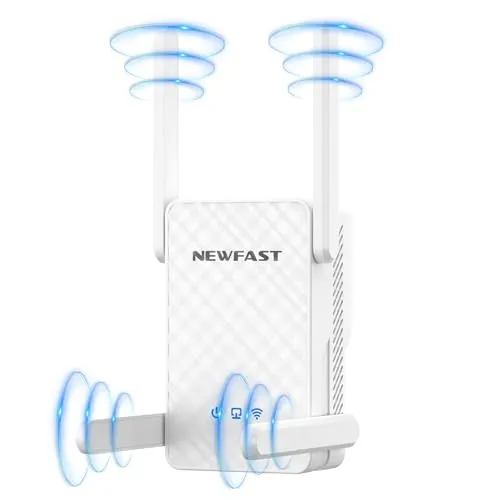 Repetidor WiFi AX3000 Mbps Amplificador Señal WiFi 6 Puerto Gigabit