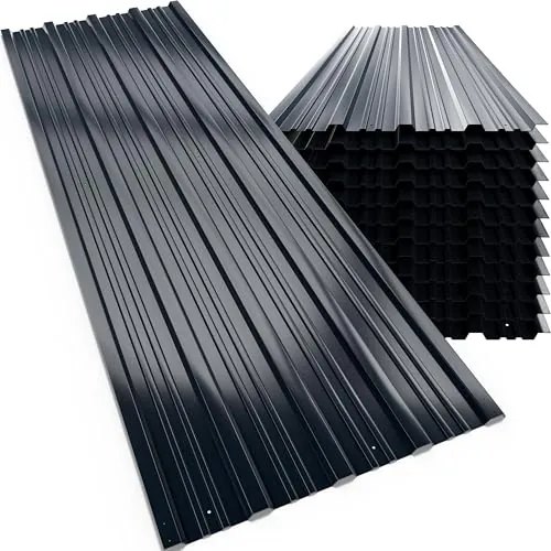 DEUBA 12x Paneles para Tejado Ondulados 7m² 129x46Cm