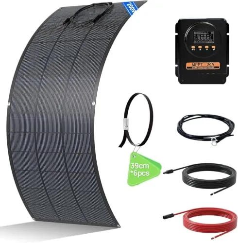 ECO-WORTHY Kit Panel Solar Flexible 200W Off-Grid