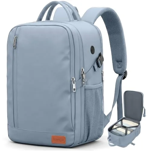 Mochila 45x36x20 para Easyjet Mochila Viaje Cabina Avion Maleta Cabina | Equipaje de Mano Bolsa Viaje Cabin Bag Portatil con Bolsillos Laterales Bolsillo Antirrobo para Mujer Hombre