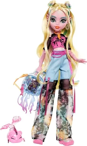 Monster High Lagoona Blue Muñeca con Pantalones Cargo