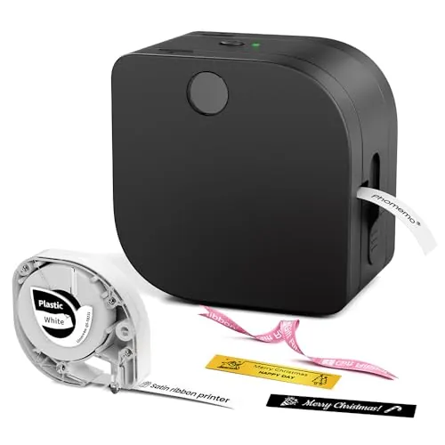Phomemo P12 Etiquetadora: Impresora Bluetooth para Ropa y Colegio