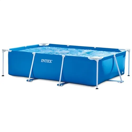 Intex 28271NP - Piscina Desmontable Small Frame 260 x 160 x 65 cm, 2.282 litros, Color Azul