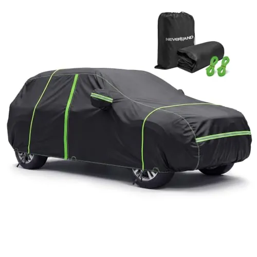 NEVERLAND Funda SUV M PEVA 6000Pa Impermeable con Cremallera UV