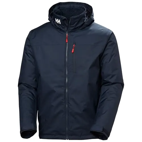 Helly Hansen Hombres Chaqueta de capa intermedia con capucha redonda 2, Azul Marino, M