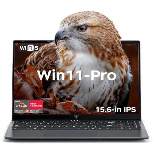 Tivique 15.6 Pulgadas Ordenador Portatil, Procesador N97 hasta 3.6GHz, Portatil con 16GB RAM 512GB SSD, 1920 * 1080 IPS FHD Pantalla Laptop, BT5.0, USB 3.2, HDMI y Tipo C, WIFI5.0