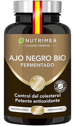 Ajo Negro | Fermentado BIO | 250 mg | 90 Cápsulas Veganas