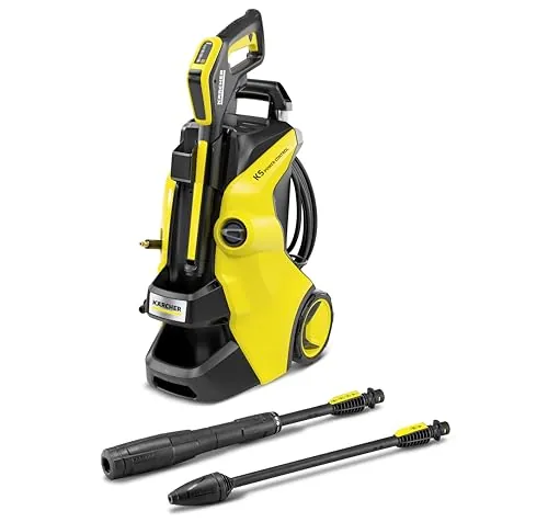 Kärcher Hidrolimpiadora K 5 Power Control, presión: 145 Bar, caudal: 500 l/h, Rendimiento: 40 m²/h, Peso: 13 kg, Manguera y Pistola de Alta presión Incluidas
