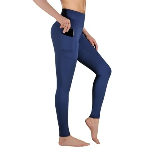 Occffy Leggins Mujer Cintura Alta Mallas Deporte Mujer Fitness Pantalones Deporte Mujer Leggings Deportivos para Running Training Estiramiento Yoga y Pilates P107