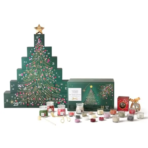Yankee Candle Set de velas aromáticas navideñas | Colección Invierno 2026 | perfectos para mujeres