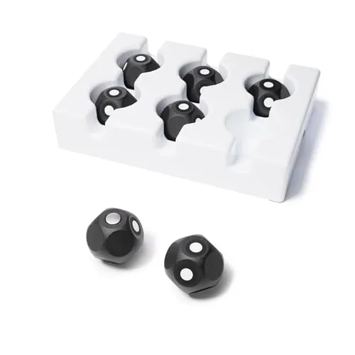 Revopoint Kit de 6 Marcadores de Bola Magnéticos 3D para Escaneo 3D, Marcadores de Escaneo 3D para Escáneres 3D, Puntos de Seguimiento 3D para Evitar la Pérdida de Seguimiento y Mejorar la Precisión
