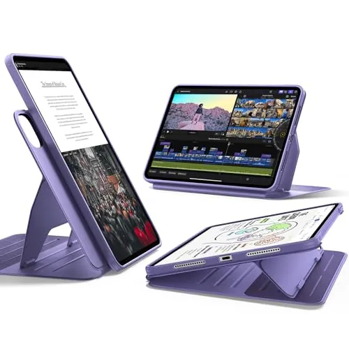 ESR Funda para iPad Pro 13 Pulgadas M5/M4 (2025/2024), Serie Shift, Púrpura