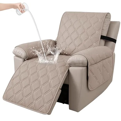 Ystyle Funda Sillon Relax Reclinable 1 Plaza, Café Claro