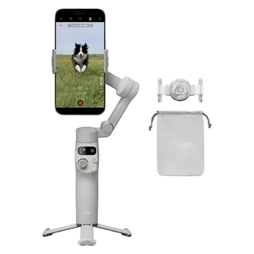 Estabilizador DJI Osmo Mobile 7 (iPhone y Android), Gimbal 3 Ejes