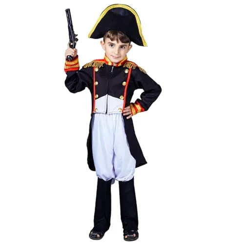 SEA HARE Set de disfraces de Napoleón niño (10-12 años)