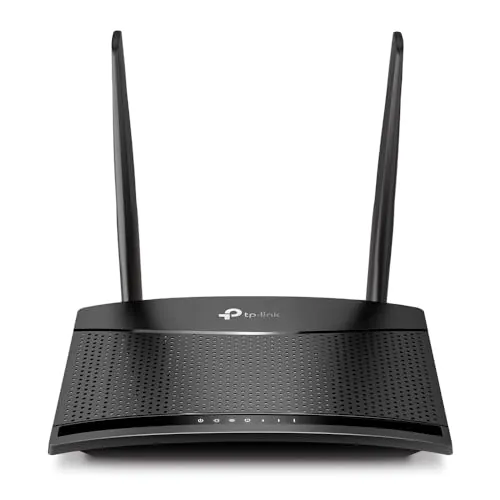 TP-Link TL-MR100 - Router 4G LTE SIM, WiFi 4 300 Mbps, 2 Puertos Ethernet