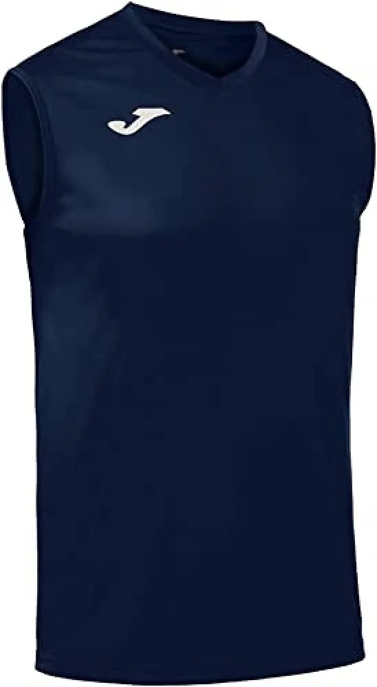 Joma - Camiseta Deportiva Sin Mangas Hombre , 6XS - 3XL - Transpirable y Secado Rápido - Combi