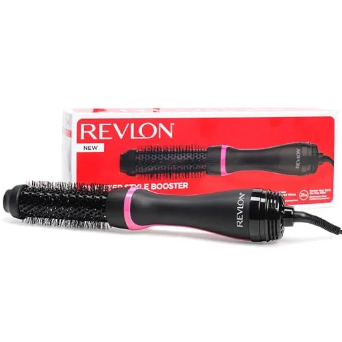 Revlon One-Step Style Booster - Cepillo redondo secador y moldeador