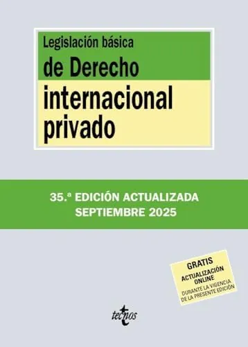 Legislación básica de Derecho Internacional privado (Derecho - Biblioteca de Textos Legales)